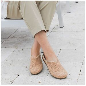 Stegmann Women's Maria Woven Cork Tan Mule
